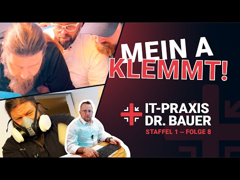 IT-Praxis Dr. Bauer | Staffel 1 - Folge 8 | QR-Code scannen, Infinity Loop & klemmendes A