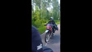 preview picture of video 'DRZ400 towing KLR650'