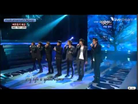 [101217] "My Everything" - SHINee (Onew - Jonghyun) SuJu ( Kyuhyun - Ryeowook) in @ Mus¡c Bank
