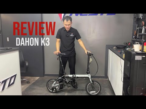 Review Dahon K3 - Mẫu xe đạp gấp nhẹ nhất