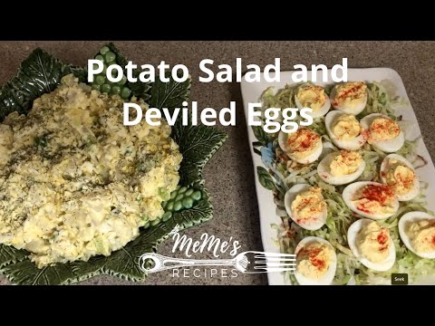 MeMe's Recipes | Potato Salad and Deviled Eggs