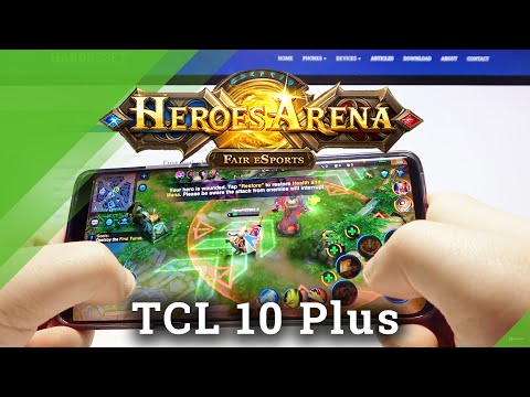 Gaming Test of Heroes Arena on TCL 10 Plus – High Quality Settings