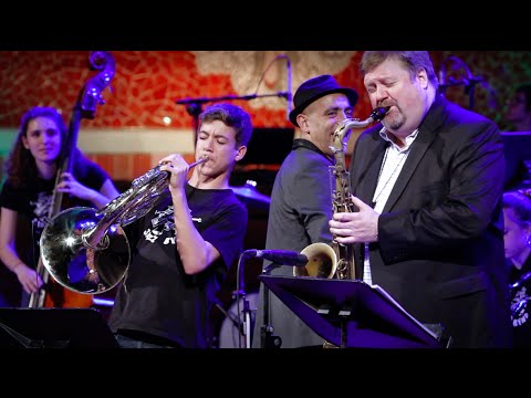2015 Wave SANT ANDREU JAZZ BAND -MAX SALGADO trompa- JOEL FRAHM saxo tenor JOAN CHAMORRO direccion