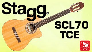 Video thumbnail for Электроакустика STAGG SCL70 TCE (классическая гитара с подключением) by PopMusicRu