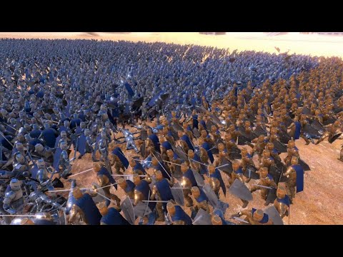 10.000 HEAVY KNIGHTS VC 1.000 GOLDEN KNIGHTS | Ultimate Epic Battle Simulator (UEBS)