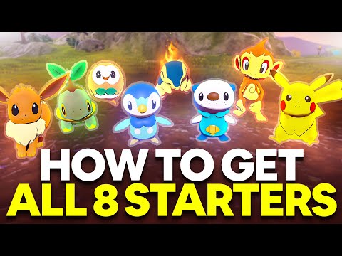 How To Get ALL 8 Starter Pokemon in Pokemon Legends Arceus