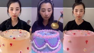 ASMR CREAMY CAKE MUKBANG | KWAI EATING SHOW | CHINESE DESSERT