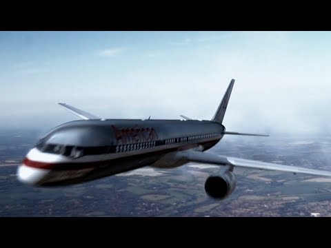 American Airlines Flight 77 - Crash Animation