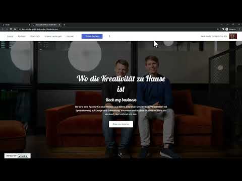 Jimdo vorgestellt: Eine professionelle Website ohne Programmier- & Designkenntnisse