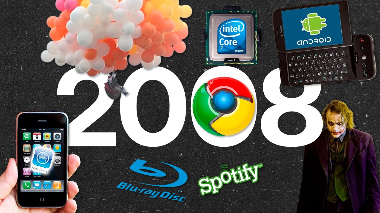 O nascimento do ANDROID e o iPhone 3G! O ano que mudou seu bolso (2008)