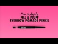 NYX Professional Makeup Crayon à sourcils Fill & Fluff Taupe