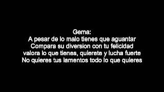 letra de porta amor propio (con gema y xenon)