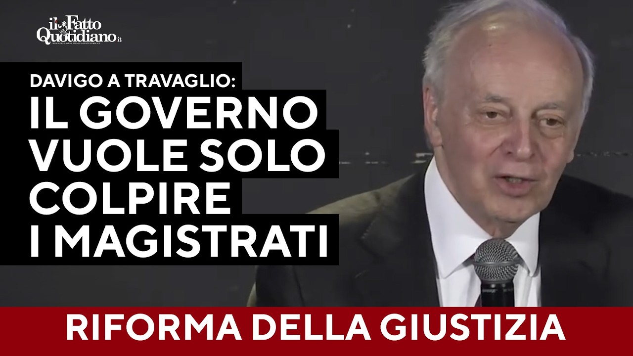 Davigo: "Errori giudiziari? Non c'entrano nulla. Il governo vuole solo colpire i magistrati"