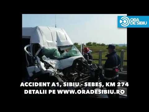 ACCIDENT AUTOSTRADA SIBIU   SEBES