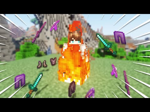 Elkrister - Minecraft but BRÛLER LOOTS the ITEMS!!