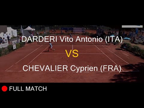 DARDERI Vito Antonio (ITA) VS CHEVALIER Cyprien (FRA) - La Balle Mimosa 2022