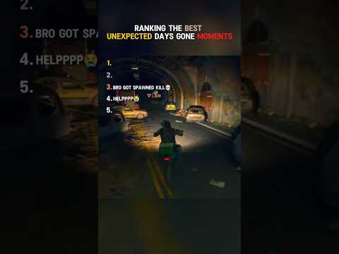 Ranking The Best Unexpected Days Gone Moments