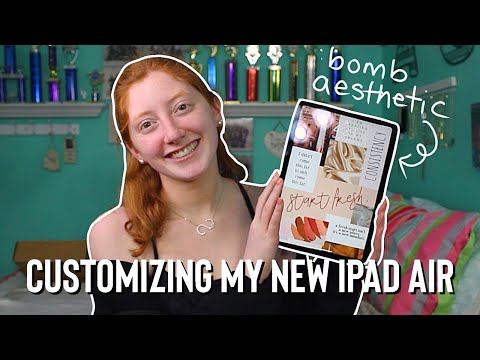 WHAT'S ON MY 2020 IPAD AIR! | customizing my ipad air