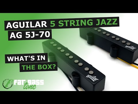 Aguilar AG 5J-70 70’s Era 5 String Jazz Bass® Pickup Set: What’s In The Box (A Close-Up Look)
