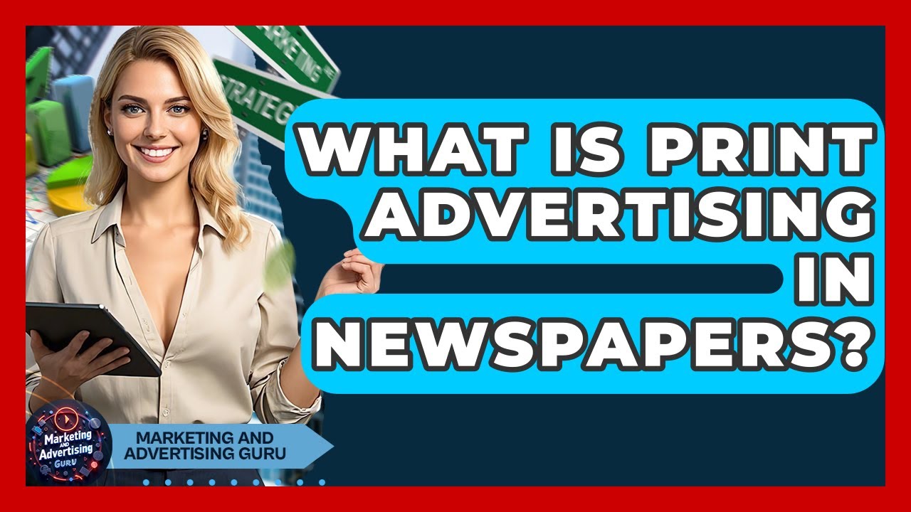 What Is Print Advertising In Newspapers? - Marketing and Advertising Guru