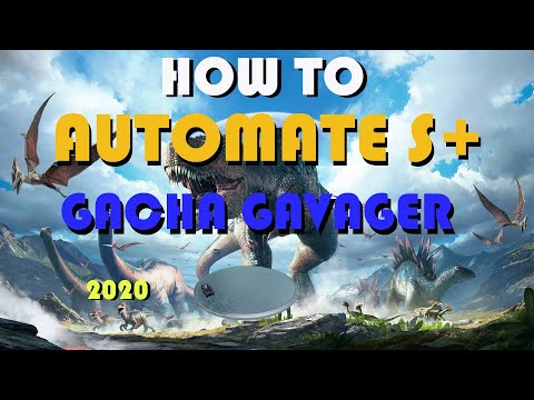 Ark Survival Evolved How to Automate Gacha Gavager & Crystal Cracker