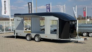 بيع العربات المقطورة شاحنة نقل السيارات Debon C2000 - closed car trailer 560 x 215 cm electric winch 3500kg - صورة 4 | Autoline AE جديد العربات المقطورة شاحنة نقل السيارات Debon C2000 - closed car trailer 560 x 215 cm electric winch 3500kg | صورة 4 - Autoline