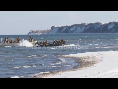 NATO troops gather on northern Germany coast to showcase the alliance’s rapid response capability