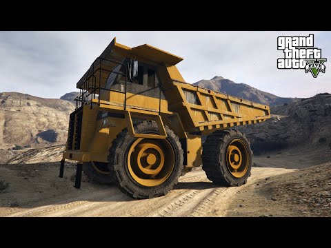 COAL MINE TRUCK! ONE OF THE BIGGEST TRUCKS IN GTA 5 | GTA 5 GAMEPLAY | HINDI minecraft o minecraft