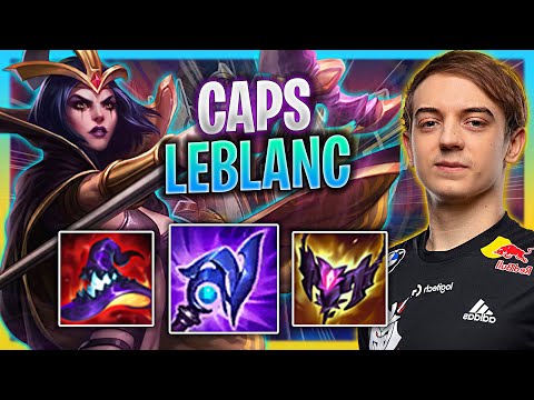 CAPS HARD CARRY WITH LEBLANC! | 🔥NEW ITEMS🔥 G2 Caps Plays Leblanc Mid vs Ahri!  Season 2023