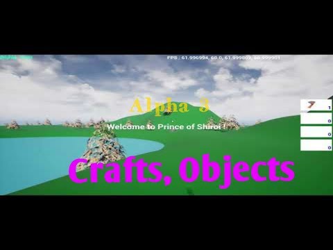 Prince of Shiroi: Crafts,Objects
