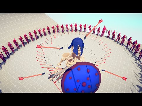 100x ARCHER vs EVERY UNIT Ring - Totally Accurate Battle Simulator TABS