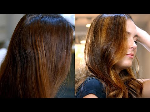 LOW MAINTENANCE BRUNETTE BALAYAGE ON LONG HAIR | Product Club Color Accessories