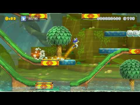 full automatic level by unäD 2 🍄 Super Mario Maker 2 #ako