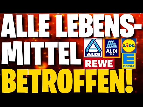ALLE DISCOUNTER WIE ALDI, REWE, EDEKA, LIDL BETROFFEN ! JULIAN REICHELT - ANDREAS POPP