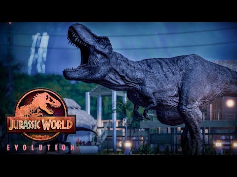 GHOSTS, HAUNTED FORESTS & SPOOKY CEMETERY || Halloween in Jurassic World Evolution
