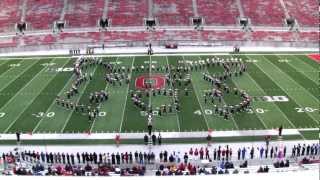Ohio State University Marching Band - VIDEO GAMES New - Buckeye Band Invitational 10-13-2012