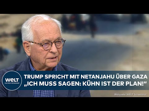 KRIEG GEGEN HAMAS: Frieden in Nahost? Trump und Netanjahu sprechen über Plan zu Gaza