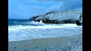 preview picture of video 'Ammoudi beach Southern Crete Greece January 2012'