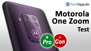 Motorola One Zoom | Test des neuen Handys mit Vierfach-Kamera inkl. 3-fach optischen Zoom