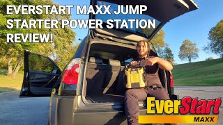 EverStart Maxx Jump Starter Power Station 1200 Peak Battery Amps Review!