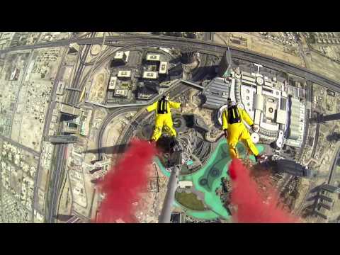 Burj Khalifa Pinnacle BASE Jump