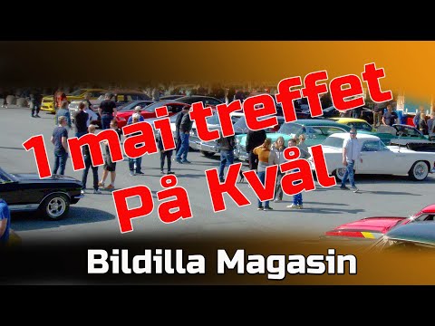1 mai treffet på Kvål - 1 may car meet - Bildilla Magasin