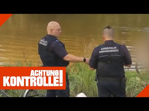 Corona-Grillparty am See wird aufgelöst! | Achtung Kontrolle | Kabel Eins