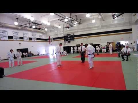 Brian Wada of Taishi Judo 3rd Match at Nanka Team Challenge