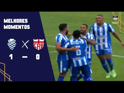 CSA 1 X 0 CRB | GOLS E MELHORES MOMENTOS | Alagoano 2022