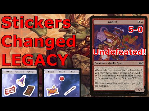 UNDEFEATED WITH STICKER GOBLIN!  Turbo Muxus _____ Goblin Aggro (Legacy Goblins MTG)