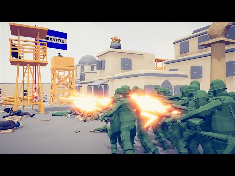 PLASTIC ARMY CAN SAVE THE BOSS - Totally Accurate Battle Simulator | TABS
