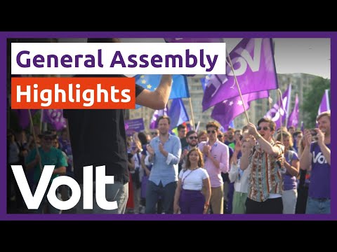 One step closer to the European elections! Highlights from Volt's 2023 General Assembly in Bucharest