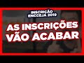 Inscrição ENCCEJA 2019 Vai ENCERRAR Ao Vivo