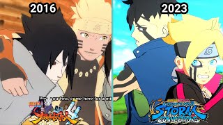 Naruto Ultimate Ninja Storm 1 - Connections: Evolution of Team 7 members ultimate Jutsus